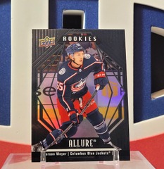 Carson Meyer 2022-23 - Black Rainbow Rookies #118 Allure Upper Deck
